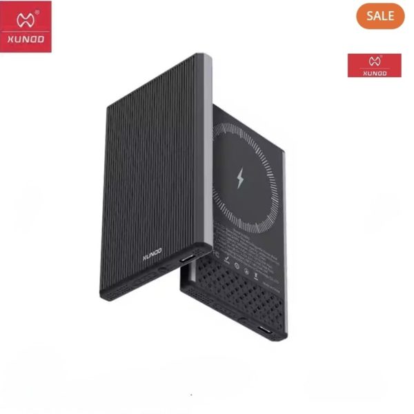 XUNDD XDPB-025 PD20W Ultra- Thin Metal Magnetic Power bank (5000mAh)