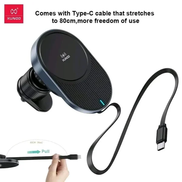 XUNDD XDCH-076 15W Wireless Charging of Car Mounted Bracket