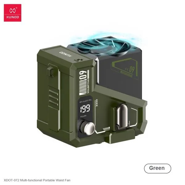 XUNDD XDOT-072 Multi-functional Portable Waist Fan