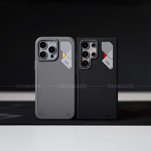 Kadi Ou Magsafe Leather Futuristic Case for iPhone/Samsung