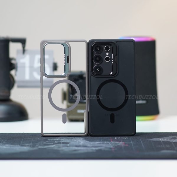 New Series Camera Stand Magsafe Case for Samsung Galaxy S22Ultra to S25 Ultra.