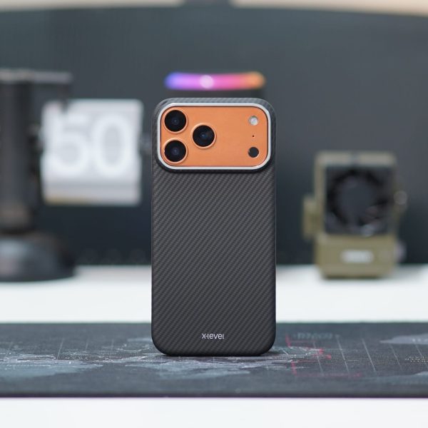X-Level 600D carbon Case For iPhone 17 Pro/17 Pro Max