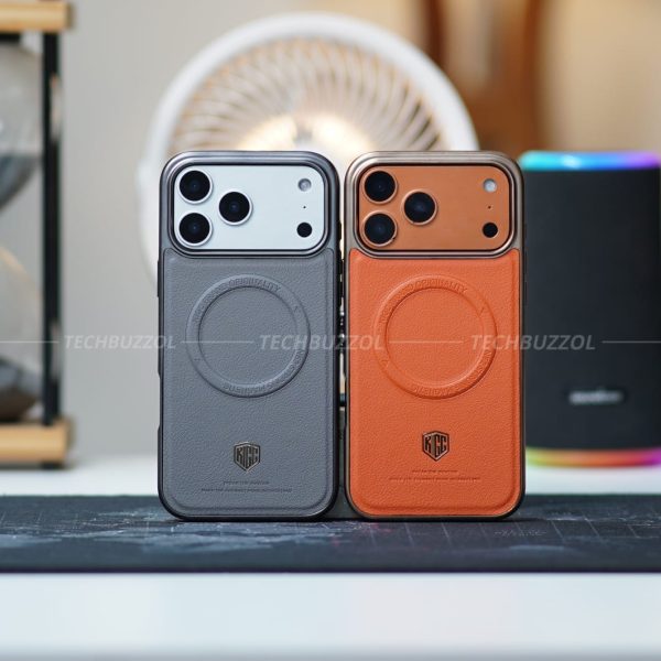 KIGG Leather Magsafe Case for iPhone 17 Pro Max