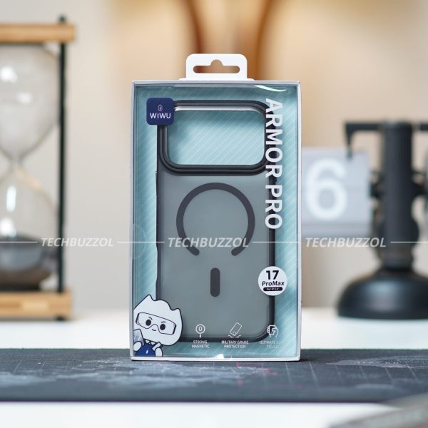 WIWU Matt Magsafe Bumper Case for iPhone 17 Pro Max